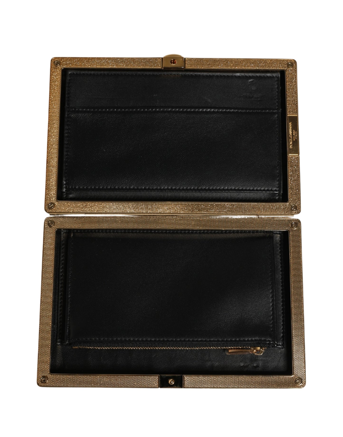 Dolce & Gabbana Weiße Lammleder-Clutch für Damen - Elegante Abendtasche