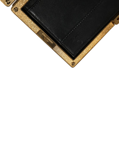 Dolce & Gabbana Weiße Lammleder-Clutch für Damen - Elegante Abendtasche
