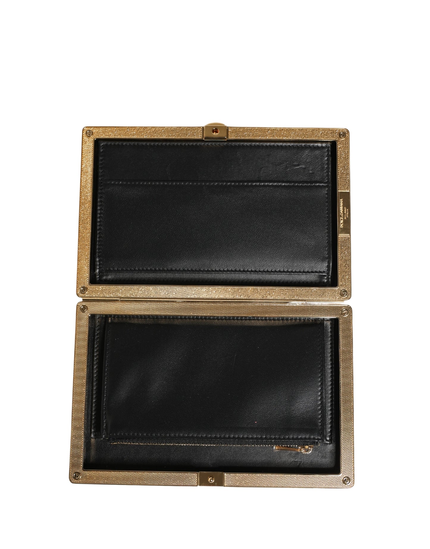 Dolce & Gabbana Beige Lammleder Clutch - Elegante Abendtasche für Damen