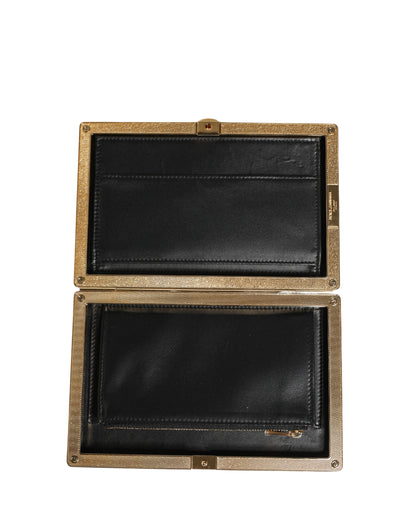 Dolce & Gabbana Beige Lammleder Clutch - Elegante Abendtasche für Damen