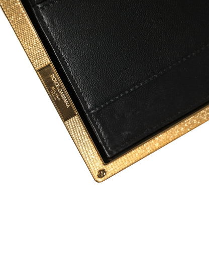 Dolce & Gabbana Beige Lammleder Clutch - Elegante Abendtasche für Damen