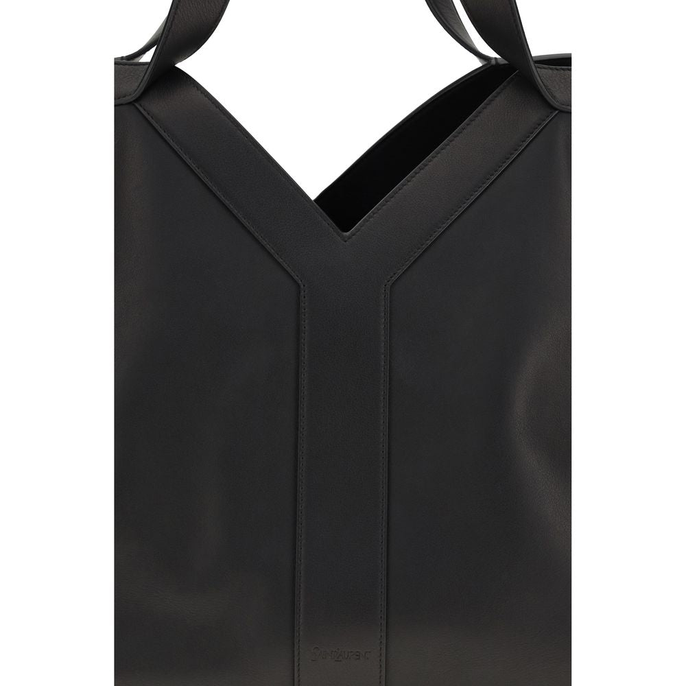 Elegante Y Schultertasche aus Bos Taurus Kalbsleder von Saint Laurent