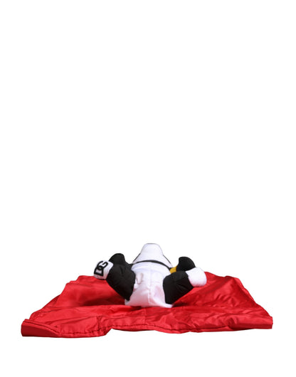 Dolce & Gabbana Herren-Tragetasche mit Panda-Motiv – Rote Ecobag Tote Bag