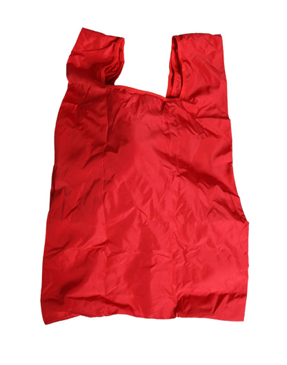 Dolce & Gabbana Herren-Tragetasche mit Panda-Motiv – Rote Ecobag Tote Bag