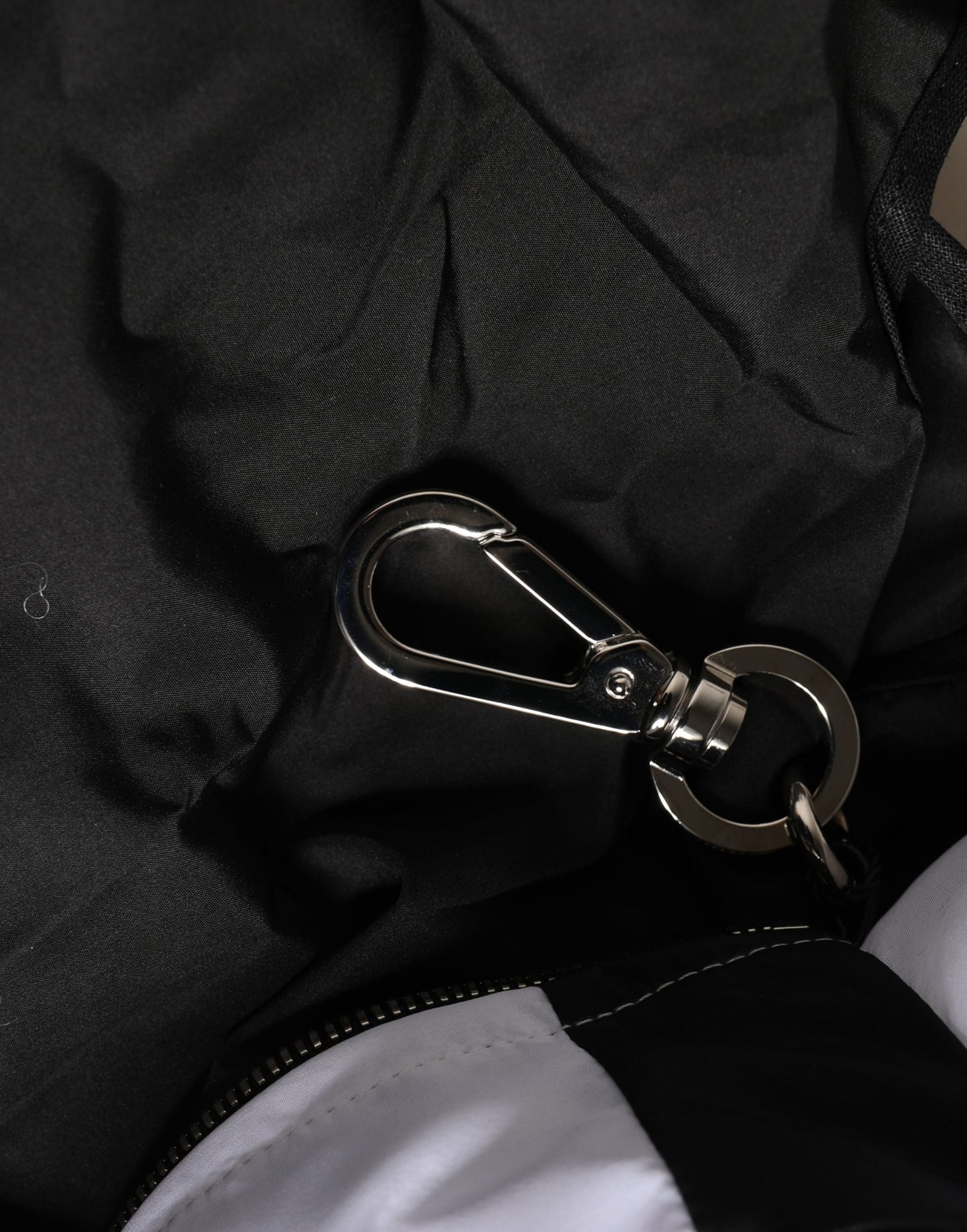 Dolce & Gabbana Herren Schwarze Polyester Panda Stofftasche "Ecobag" - Luxus für Jeden Tag