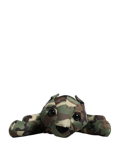 Dolce & Gabbana Gürteltasche in Multicolor-Camouflage mit Tier-Silhouette – Exklusives Design-Accessoire