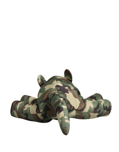 Dolce & Gabbana Gürteltasche in Multicolor-Camouflage mit Tier-Silhouette – Exklusives Design-Accessoire