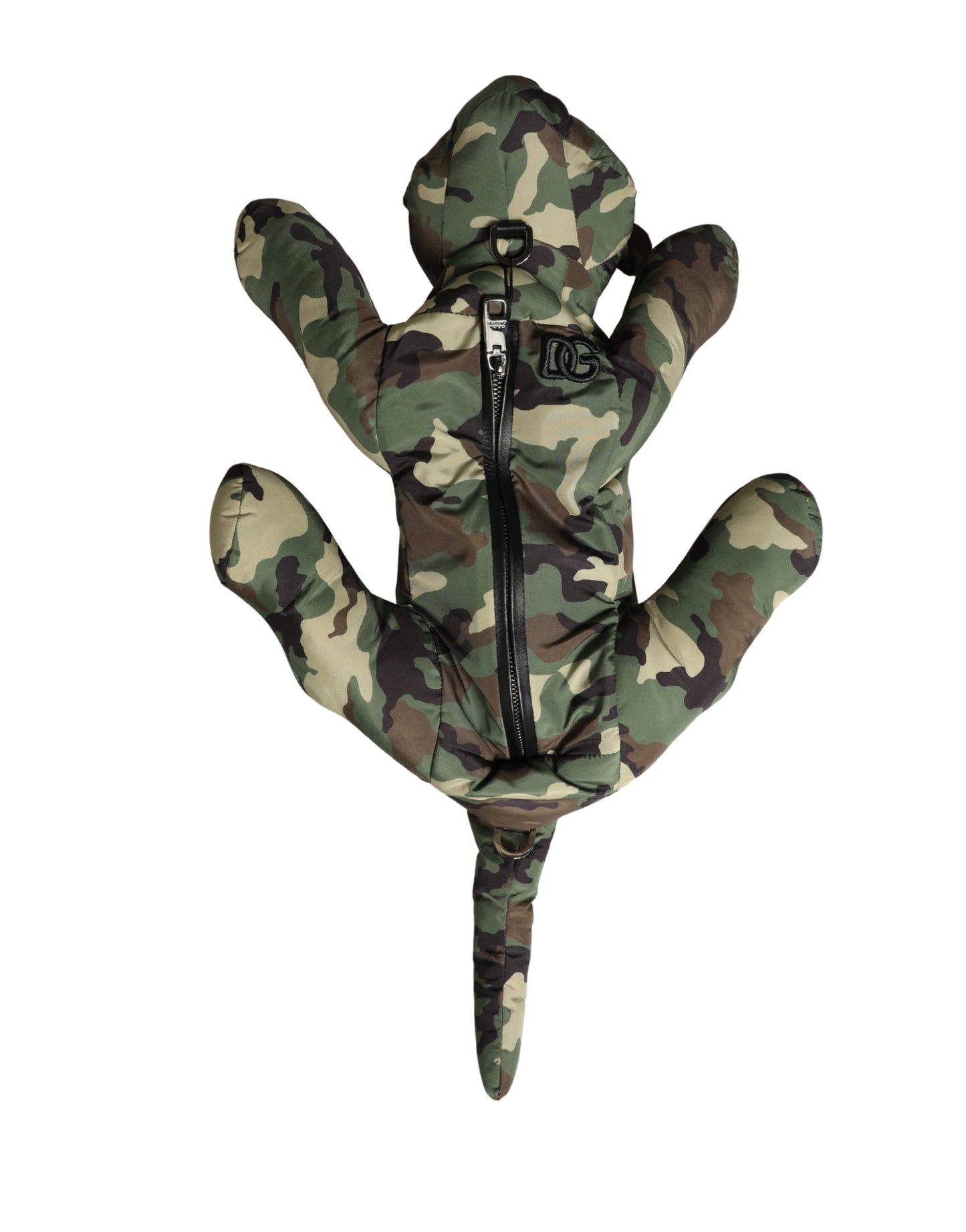 Dolce & Gabbana Gürteltasche in Multicolor-Camouflage mit Tier-Silhouette – Exklusives Design-Accessoire