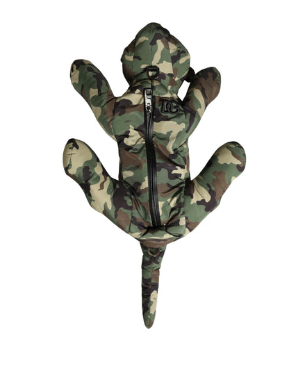 Dolce & Gabbana Gürteltasche in Multicolor-Camouflage mit Tier-Silhouette – Exklusives Design-Accessoire