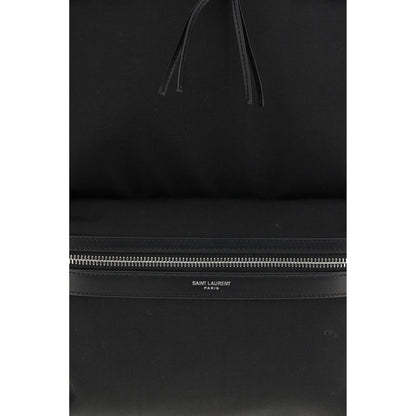 Saint Laurent Schwarzer Rucksack aus Stoff
