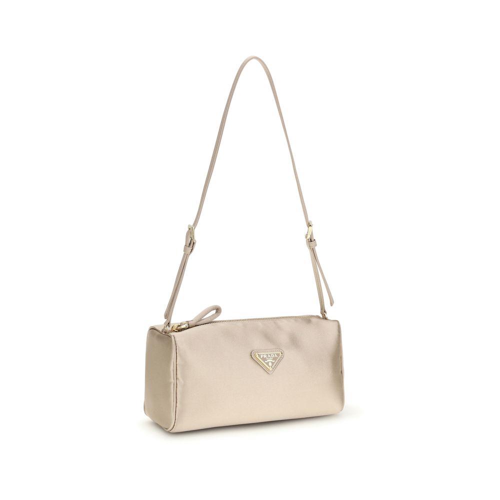 Prada Schultertasche aus mehrfarbiger Seide - Elegantes Designer-Accessoire