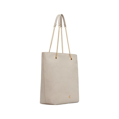 Calvin Klein MINIMAL MONOGRAM CHAIN TOTE LV04F3204G - Elegancka torebka damska