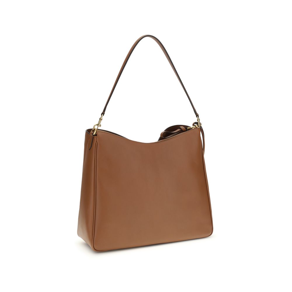 Balenciaga Beige Calf Leather Bos Taurus Schultertasche – Eleganz und Funktionalität vereint