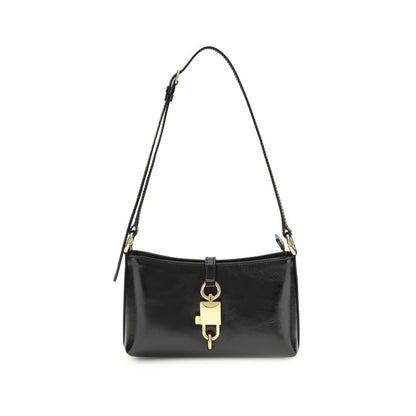 Dolce & Gabbana Schwarze Kalbsleder Bos Taurus Schultertasche - Eleganz in Vollendung