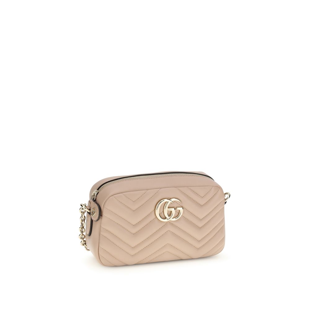 Gucci Multicolor Kalbsleder Bos Taurus Handtasche – Elegante GG Marmont Schultertasche