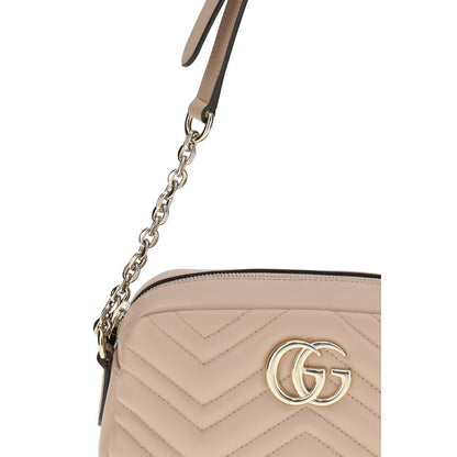 Gucci Multicolor Kalbsleder Bos Taurus Handtasche – Elegante GG Marmont Schultertasche