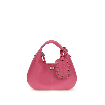 Ganni Multicolor Recycelte Polyester Handtasche - Elegante Mini Hobo
