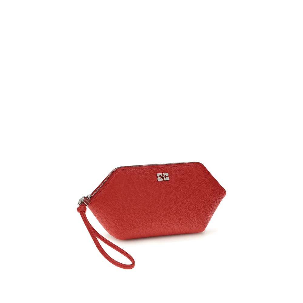 Ganni Multicolor Recycled Leather Clutch Bag - Eleganz trifft Nachhaltigkeit