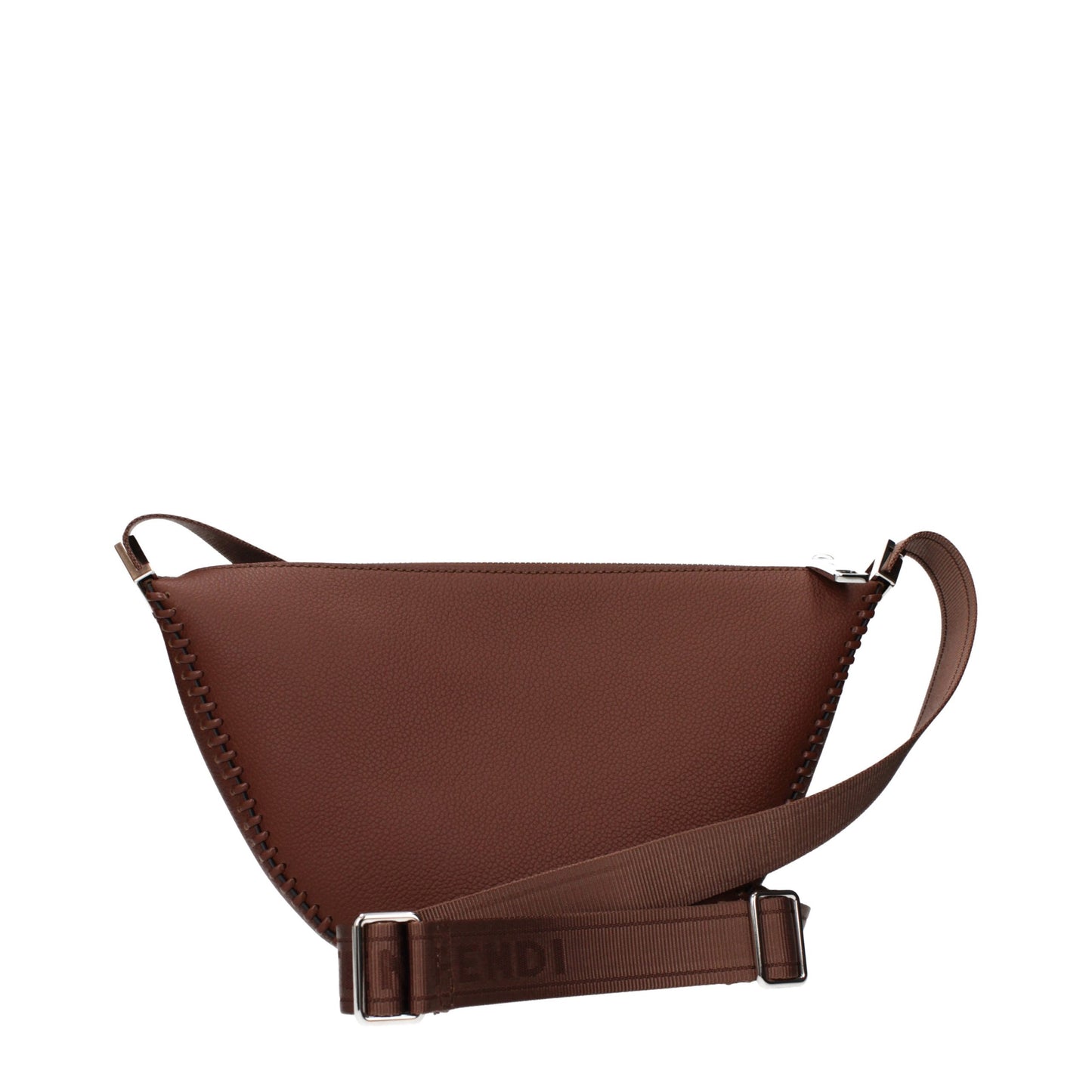 Fendi Braune Leder Crossbody Bag – Eleganz und Luxus für jede Gelegenheit