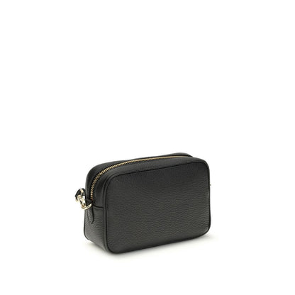 Prada Schwarze Bos Taurus Kalbsleder Mini Schultertasche - Eleganz für den täglichen Gebrauch