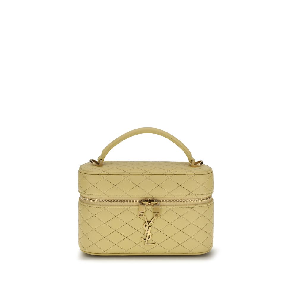 Saint Laurent Vanity Gaby Schultertasche aus Kalbsleder Bos Taurus in Bicolor