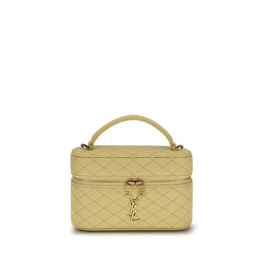 Saint Laurent Vanity Gaby Schultertasche aus Kalbsleder Bos Taurus in Bicolor