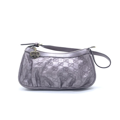 Gucci Metallic Guccissima Lovely Schultertasche in Lavendel – Luxus für jede Gelegenheit