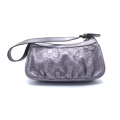 Gucci Metallic Guccissima Lovely Schultertasche in Lavendel – Luxus für jede Gelegenheit