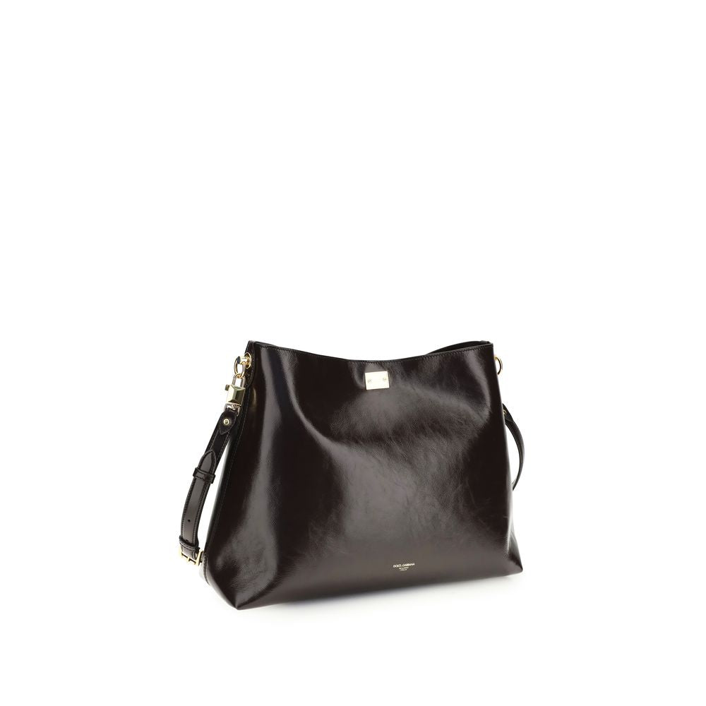 Dolce & Gabbana Vittoria Schultertasche aus Kalbsleder