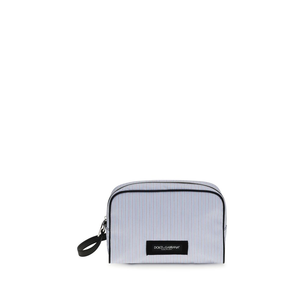 Dolce & Gabbana Blaue Baumwoll-Handtasche – Elegante Damenaccessoires für jede Gelegenheit