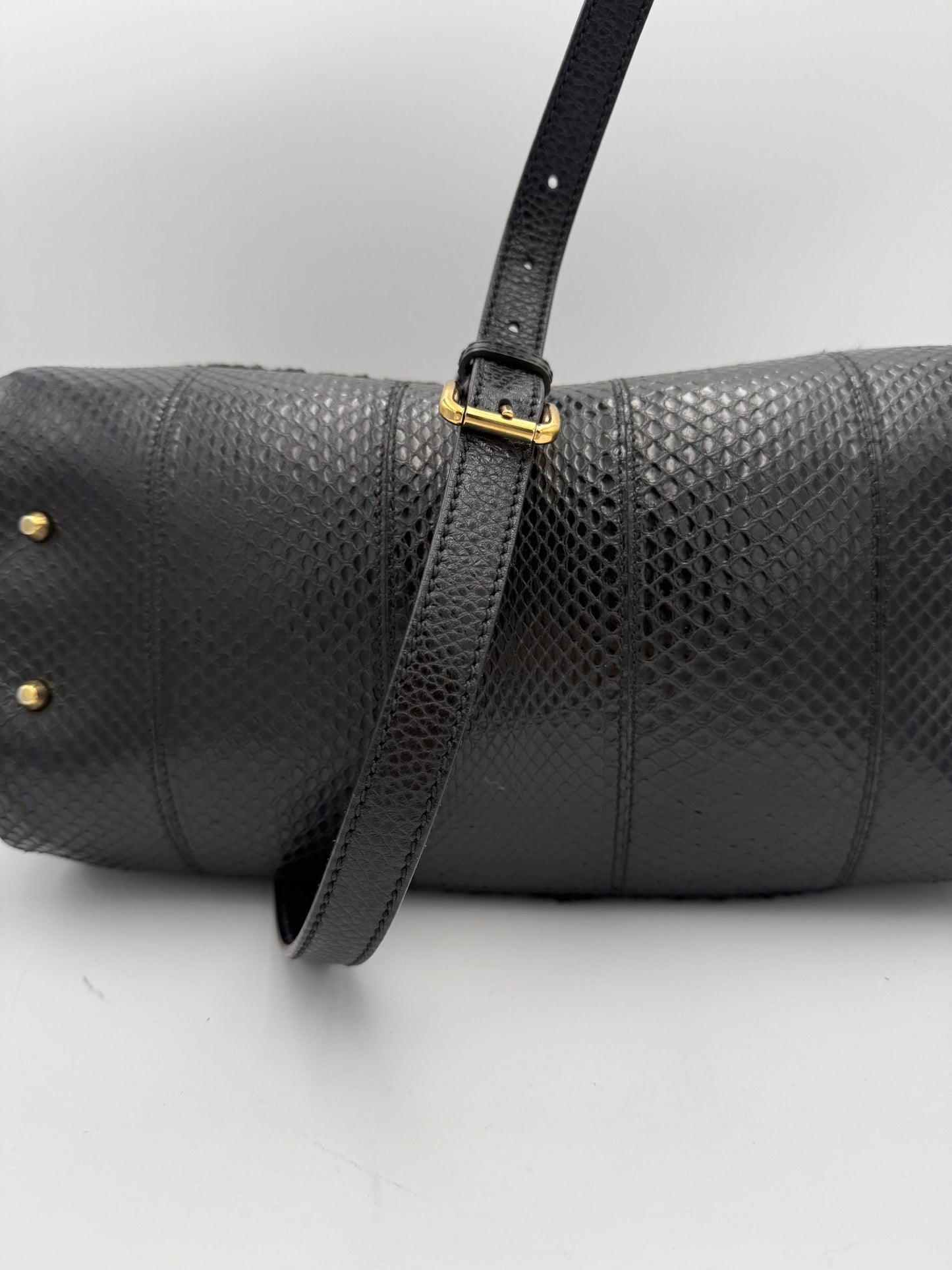 Dolce & Gabbana Sicily Handtasche aus Pyton und Makramee – Limitierte Auflage