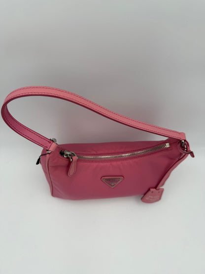 Prada PRADA HOBO Re-Nylon Pink Handtasche – Luxuriöse Designertasche für Damen