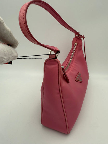 Prada PRADA HOBO Re-Nylon Pink Handtasche – Luxuriöse Designertasche für Damen