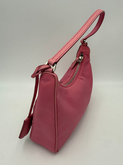 Prada PRADA HOBO Re-Nylon Pink Handtasche – Luxuriöse Designertasche für Damen