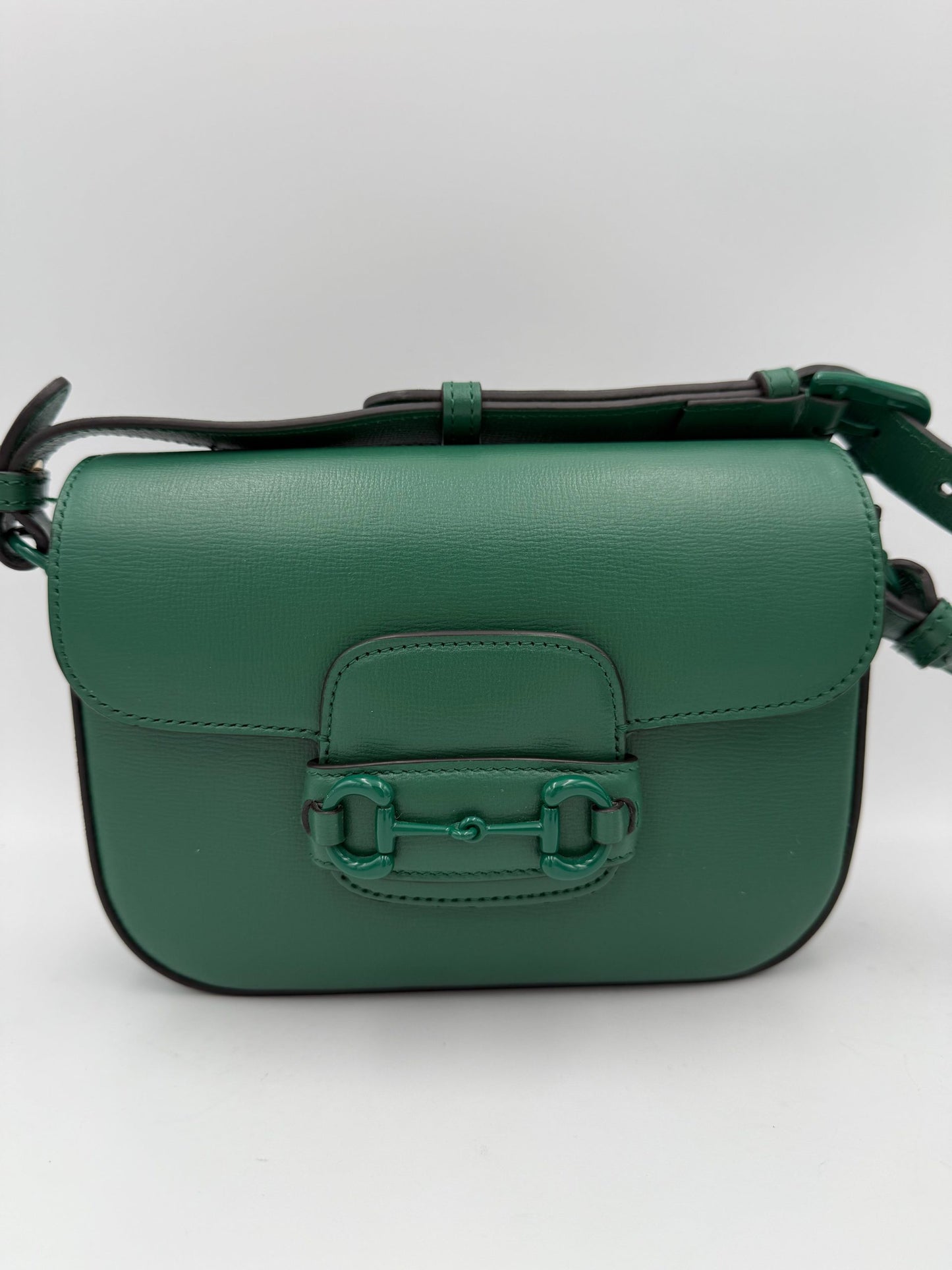Gucci HORSEBIT 1955 Smaragd Handtasche - Eleganz trifft zeitloses Design
