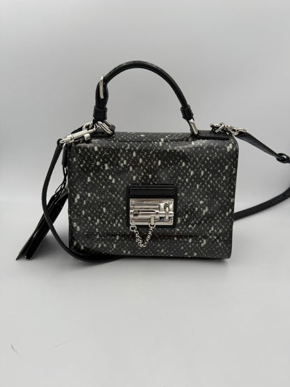 Dolce & Gabbana Monica Handtasche aus Python und Lackleder – Exquisite Eleganz für Damen