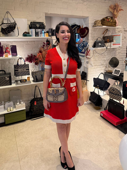 Gucci Bamboo 1947 GG Canvas Handtasche - Eleganz trifft Luxus