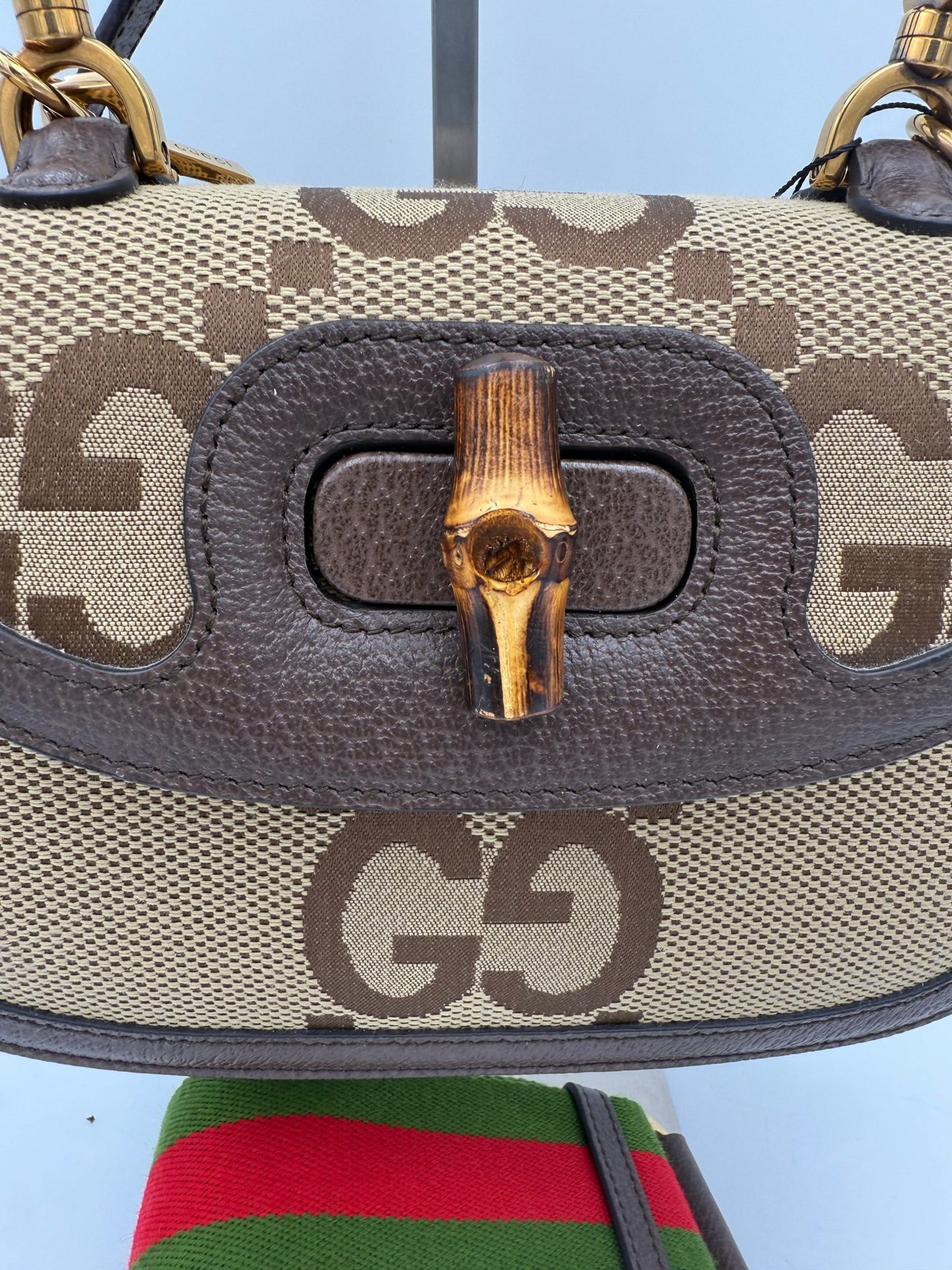 Gucci Bamboo 1947 GG Canvas Handtasche - Eleganz trifft Luxus