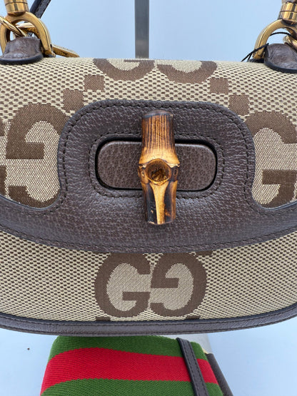 Gucci Bamboo 1947 GG Canvas Handtasche - Eleganz trifft Luxus
