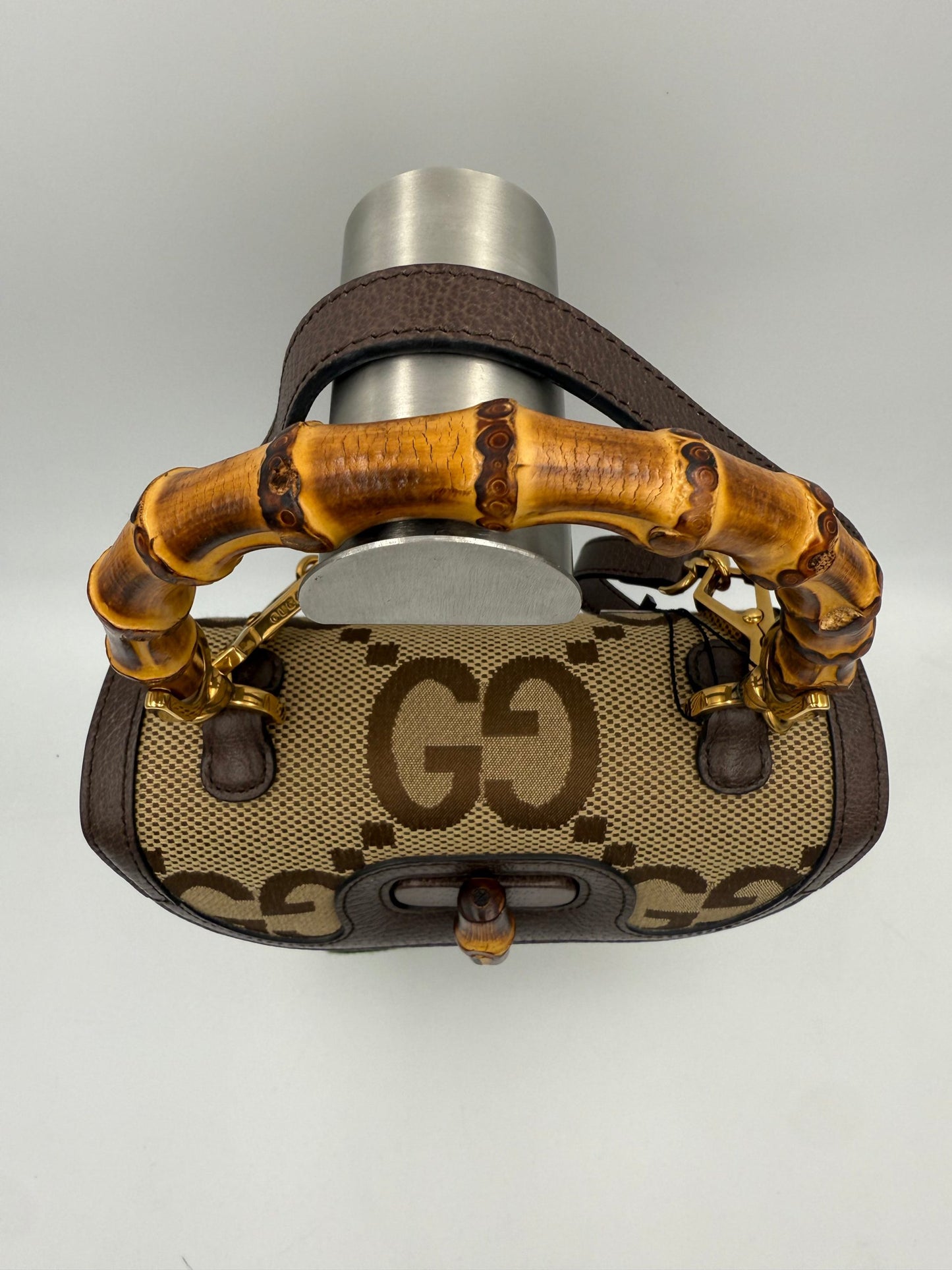 Gucci Bamboo 1947 GG Canvas Handtasche - Eleganz trifft Luxus