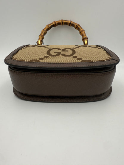Gucci Bamboo 1947 GG Canvas Handtasche - Eleganz trifft Luxus