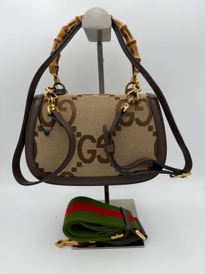Gucci Bamboo 1947 GG Canvas Handtasche - Eleganz trifft Luxus