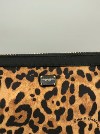 Dolce & Gabbana DOLCE & GABBANA Clutch mit Leopardenmuster