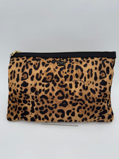 Dolce & Gabbana DOLCE & GABBANA Clutch mit Leopardenmuster