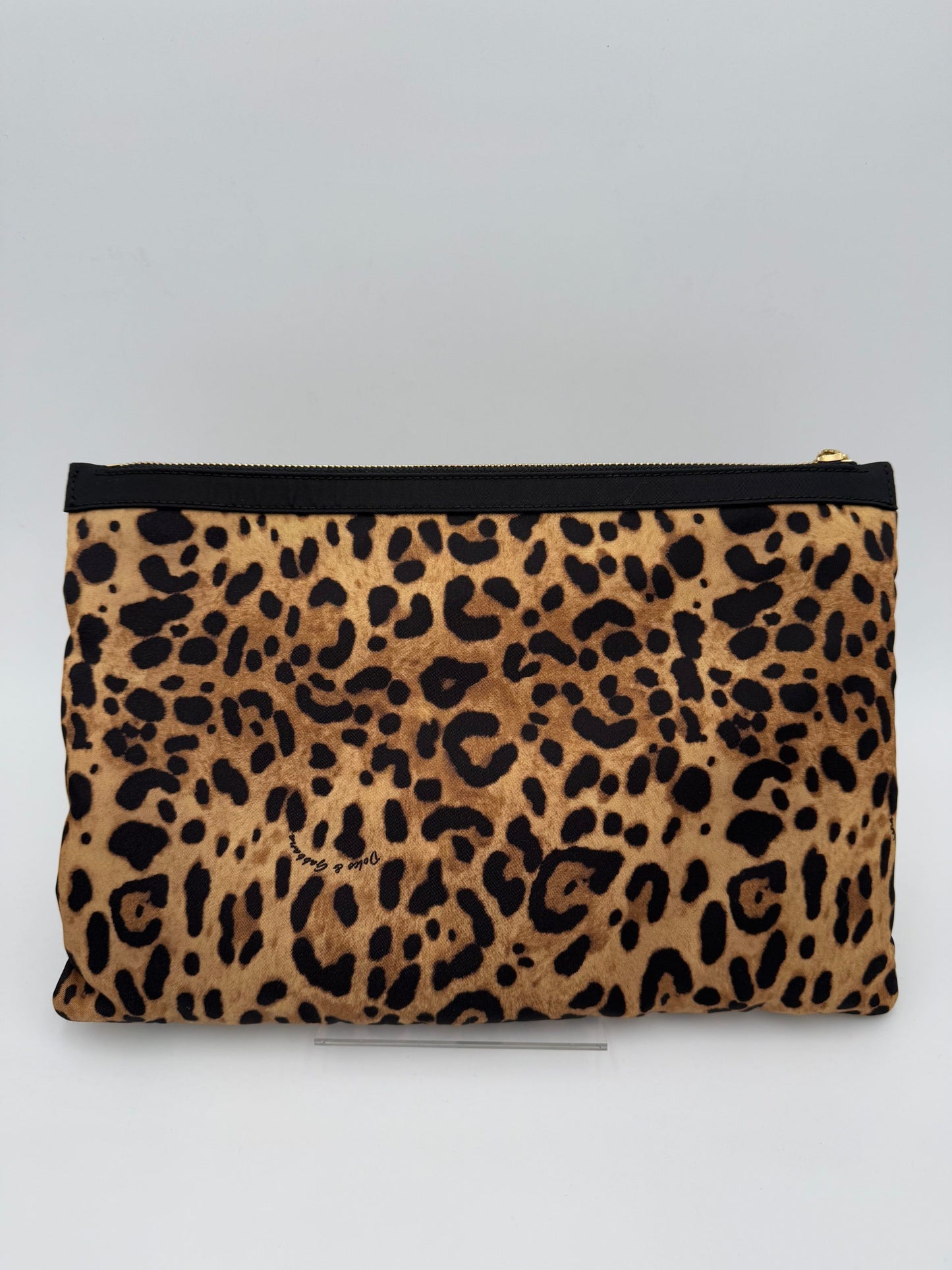 Dolce & Gabbana DOLCE & GABBANA Clutch mit Leopardenmuster