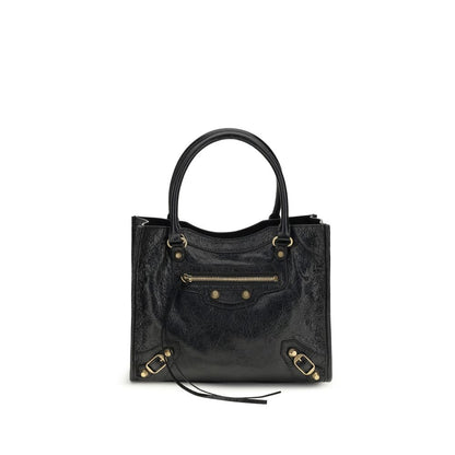 Schwarze Lammleder Schultertasche Ovis Aries Aries