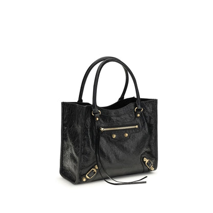 Schwarze Lammleder Schultertasche Ovis Aries Aries