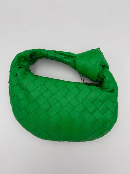 Bottega Veneta Jodie Mini Grüne Handtasche - Eleganz in Kleinformat