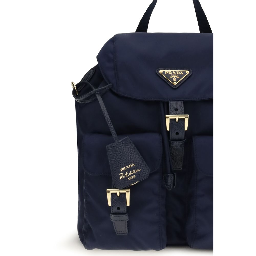 Prada Schwarzer Nylon-Rucksack - Eleganz trifft Funktionalität