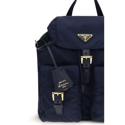 Prada Schwarzer Nylon-Rucksack - Eleganz trifft Funktionalität